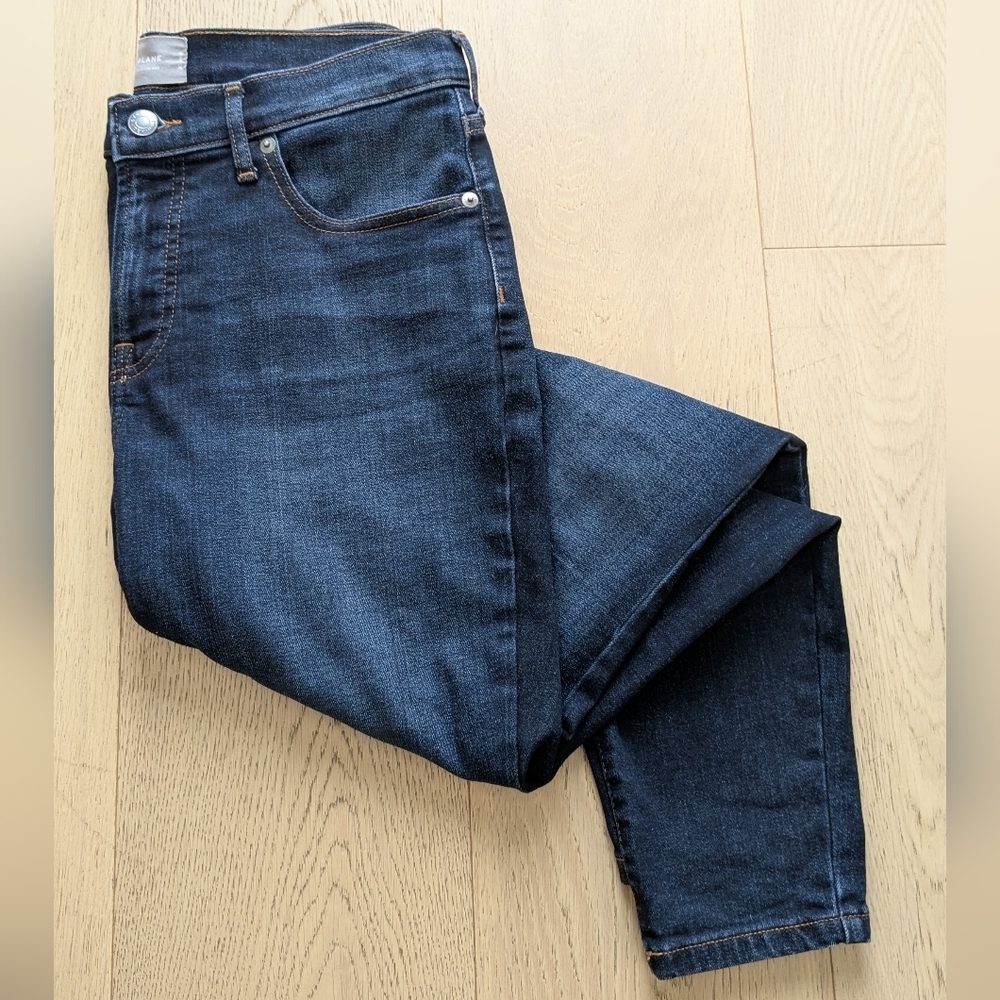 Everlane sz 30 Mid Rise Skinny Ankle Jean - Dark wash denim